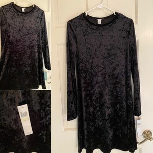 London Times Velvet Swing Dress